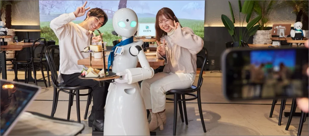 Robot qui redonne le sourire